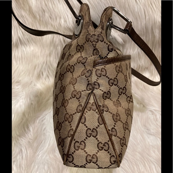 ON SALE! Authentic Gucci EUC Monogram Logo Bag - Picture 4 of 11